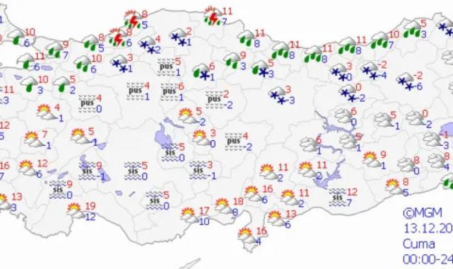 İstanbul için uyarı: Kar geliyor! Sarı ve turuncu kodlu alarm verildi