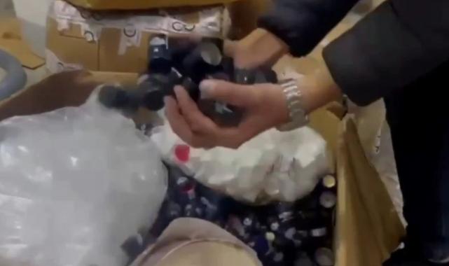 İstanbul'da ÇENGEL-8 operasyonu: 28 bin 400 litre sahte alkol ele geçirildi