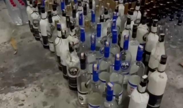 İstanbul'da ÇENGEL-8 operasyonu: 28 bin 400 litre sahte alkol ele geçirildi