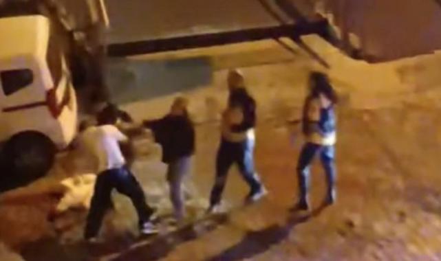 İstanbul'da yardım istediği sağlık görevlilerine saldırdı