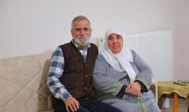 Kahramanmaraş'ta yeni yuvasına kavuşan depremzededen duygusal sözler