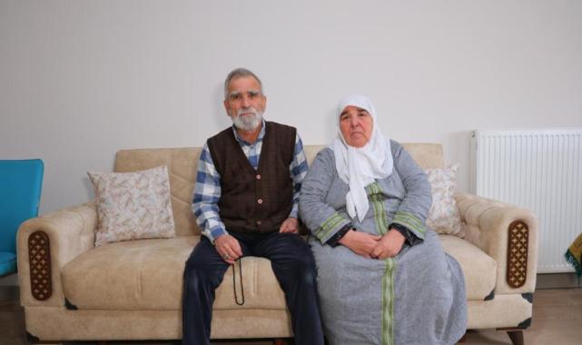 Kahramanmaraş'ta yeni yuvasına kavuşan depremzededen duygusal sözler