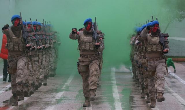 Karabük'te eğitimini tamamlayan 2 bin 140 komando mezun oldu