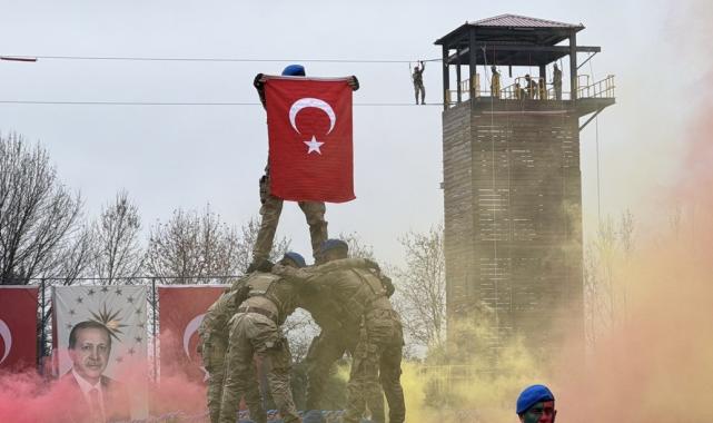 Karabük'te eğitimini tamamlayan 2 bin 140 komando mezun oldu