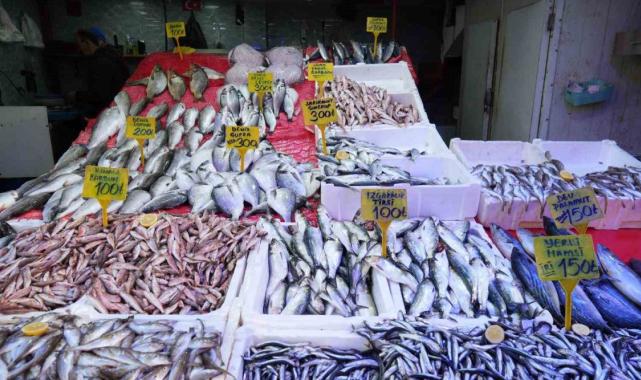 Karadeniz’in tezgahın gözdesi hamsi oldu