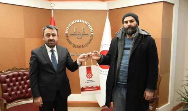 Kayseri'de Suriyeli Ali'den takdir toplayan davranış