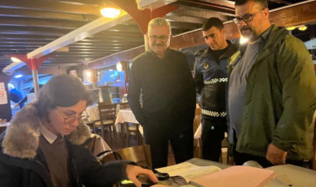 Kocaeli Zabıtası’ndan yılbaşı öncesi denetim