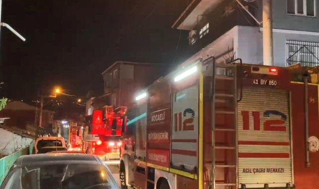 Kocaeli'de ev sahibinin evden çıkarmak istediği kiracı evi yaktı