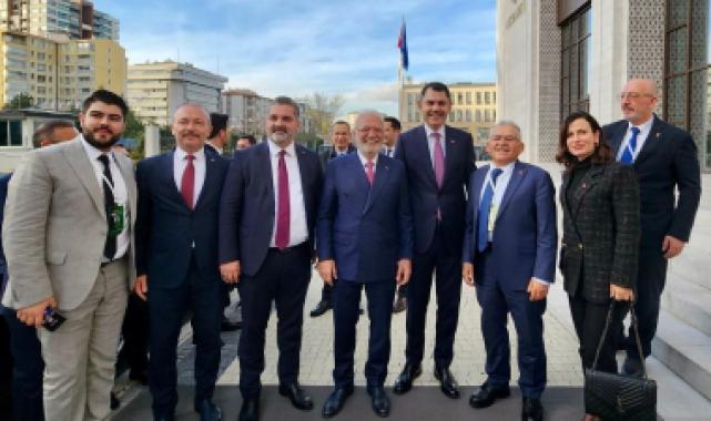 Memduh Büyükkılıç Cumhurbaşkanı Erdoğan'la görüştü