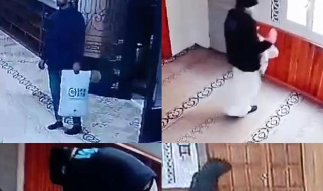 Mersin'de kadın kılığına giren hırsız camiyi soydu