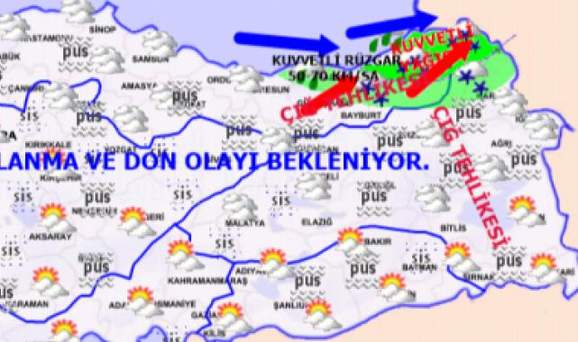 Meteoroloji'den Doğu'ya uyarı üstüne uyarı!