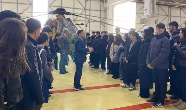 MSB 5'inci Ana Bakım Fabrika Müdürlüğü, öğrencileri ağırladı