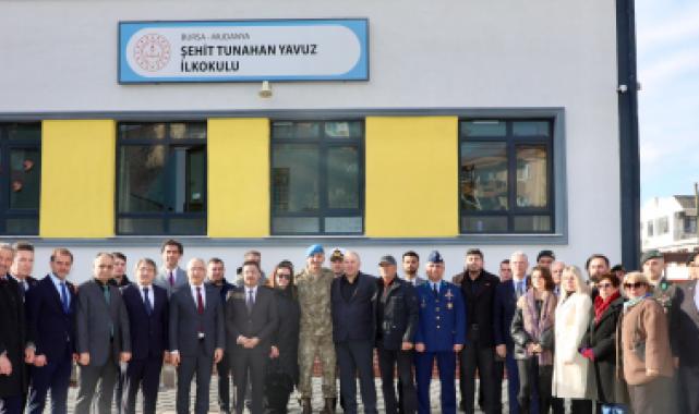 Mudanyalı şehit Tunahan Yavuz'a çifte vefa