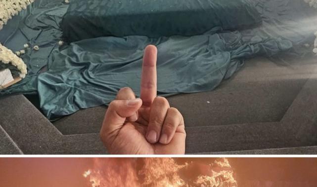 Muhaliflerin ateşe verdikleri Hafız Esad anıt mezarından paylaşımları