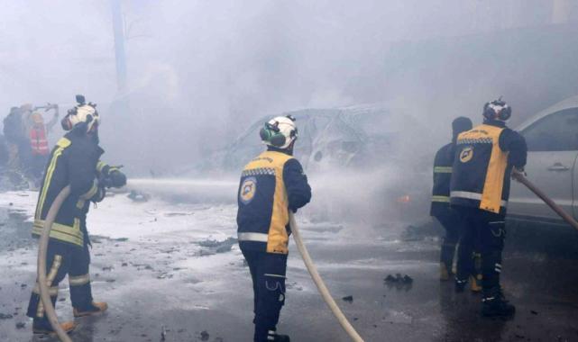 Münbiç'te PKK/YPG'den bomba yüklü araçla saldırı