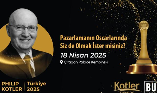 Pazarlamanın Oscar’ları... Türkiye'de ilk defa düzenlenen Kotler Awards’e başvurular başladı