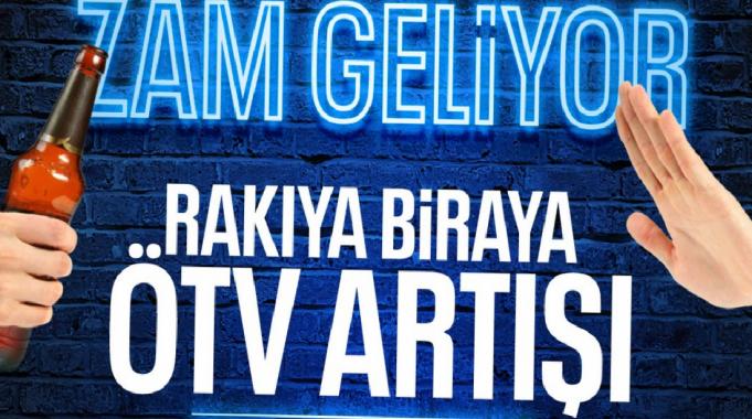 Resmi Gazete'de yayınlandı: Alkollü içkilerde ÖTV oranına zam