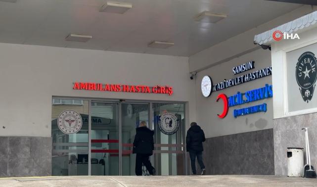 Samsun'da sanayide çalışan çocuğun üstüne araç düştü