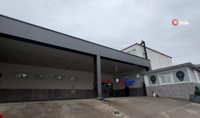 Samsun'da sanayide çalışan çocuğun üstüne araç düştü