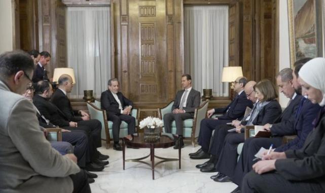 Suriye Devlet Başkanı Esad, İran Dışişleri Bakanı Arakçi'yi ağırladı