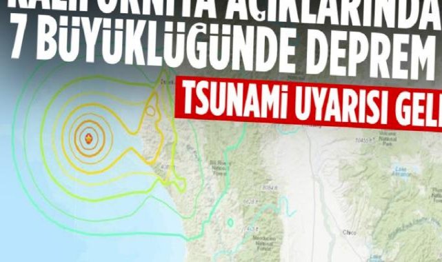 ABD'nin Kaliforniya eyaletinde 7 büyüklüğünde deprem