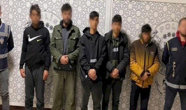 Bayburt'ta kaçak göçmen operasyonu