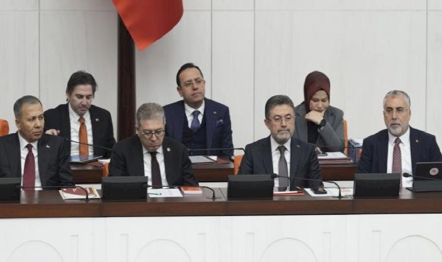Çalışma, İçişleri ve Tarım bakanlıklarının 2025 bütçeleri TBMM'de