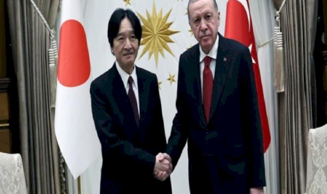 Cumhurbaşkanı Erdoğan, Japonya Veliaht Prensi'ni kabul etti