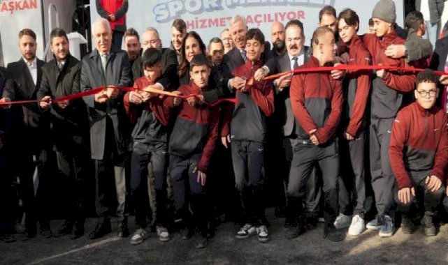 Keçiören’de engelsiz spor merkezi hizmete açıldı