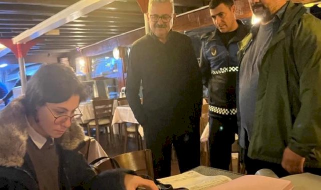 Kocaeli Zabıtası’ndan yılbaşı öncesi denetim