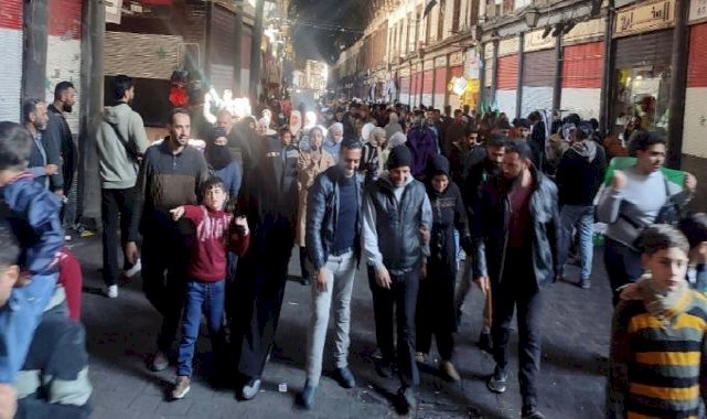 Şam’da sokaklar hareketlendi