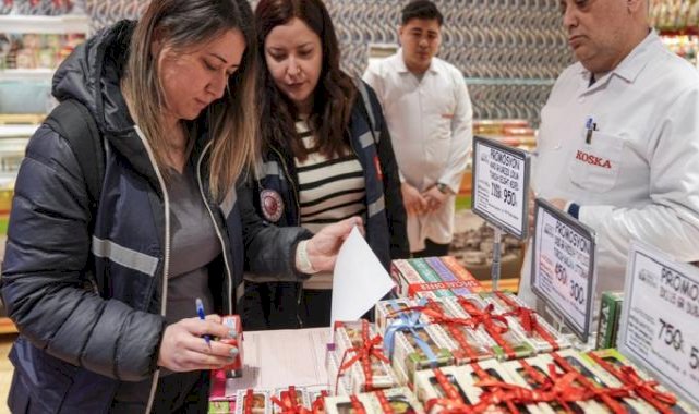 Ticaret Bakanlığı ekipleri yılbaşı öncesi denetimlerini sürdürüyor