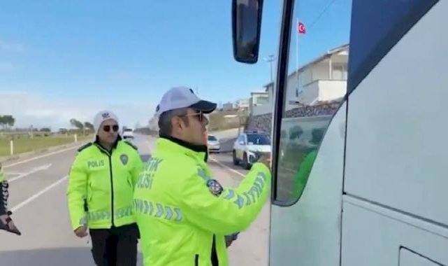 Yurt genelindeki trafik denetimlerinde toplam 5 milyon 48 bin 464 adet işlem yapıldı
