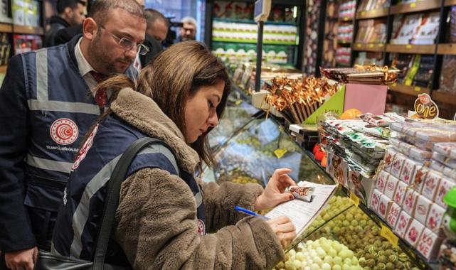 Ticaret Bakanlığı ekipleri yılbaşı öncesi denetimlerini sürdürüyor