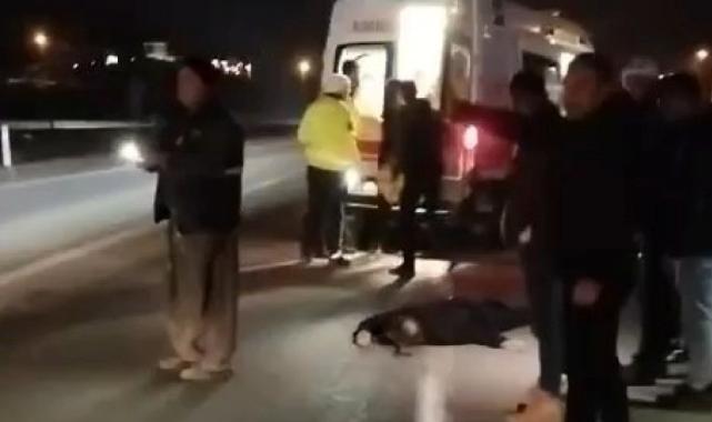 Tokat'ta taziyeye giderken minibüsün çarptığı 1 kişi öldü