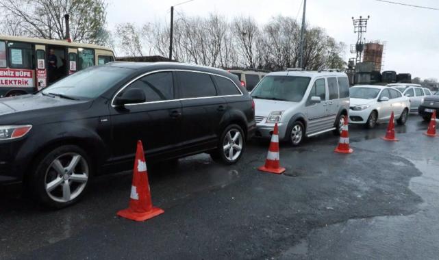 Yeni yıl öncesi araç muayene istasyonlarında yoğunluk