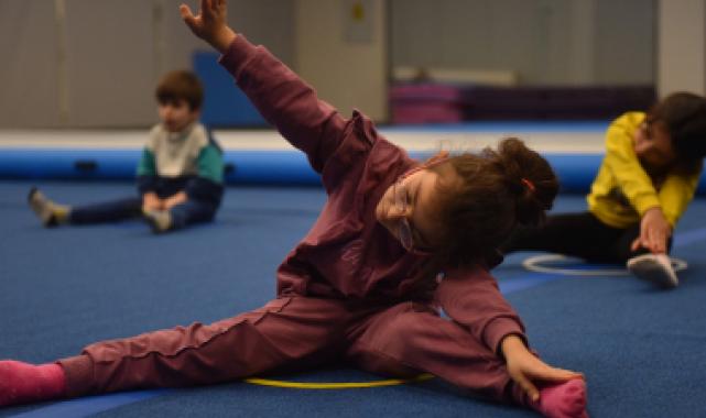 Yıldırım’da 60 bin çocuk cimnastikle tanıştı