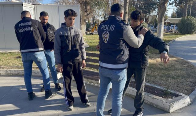Adıyaman'da narkotikten 'Cadı'lı denetim
