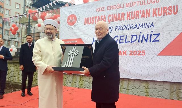 Ali Erbaş: Neslimizi, çocuklarımızı güzel ahlakla yetiştireceğiz