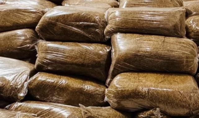 Ankara'da 3 tonun üzerinde kaçak nargile tütünü ele geçirildi