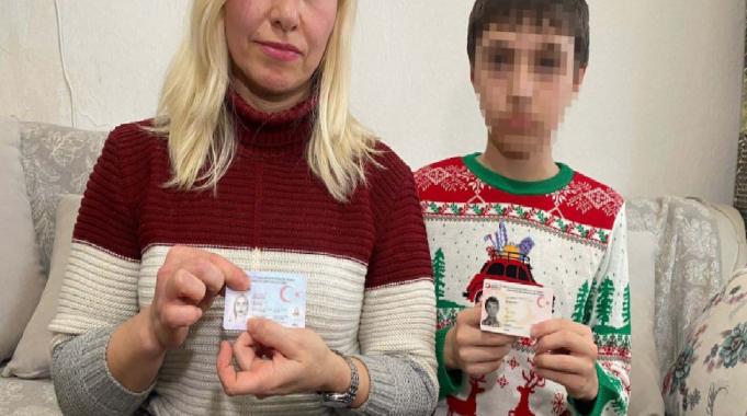 Ankara&#039;da Ukraynalı annenin oğlu için vatandaşlık mücadelesi