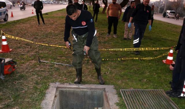 Antalya'da kanalizasyondan 'çocuk sesi' gelince ekipler harekete geçti