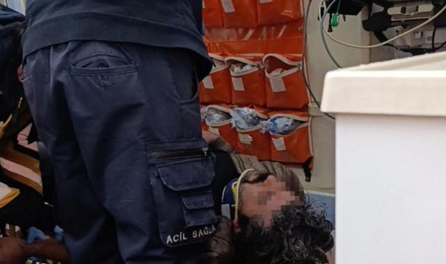 Antalya'da kaza yapan sürücü şoka girdi