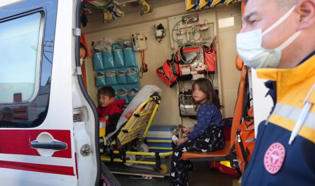 Antalya'da yangından kurtarılan çocuk: Beni hastaneye götürmeyin annemin parası yok