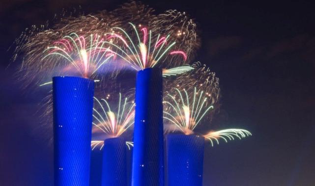 Arap ülkelerinde yılbaşı coşkuyla kutlandı