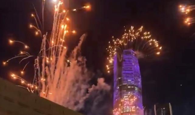 Arap ülkelerinde yılbaşı coşkuyla kutlandı