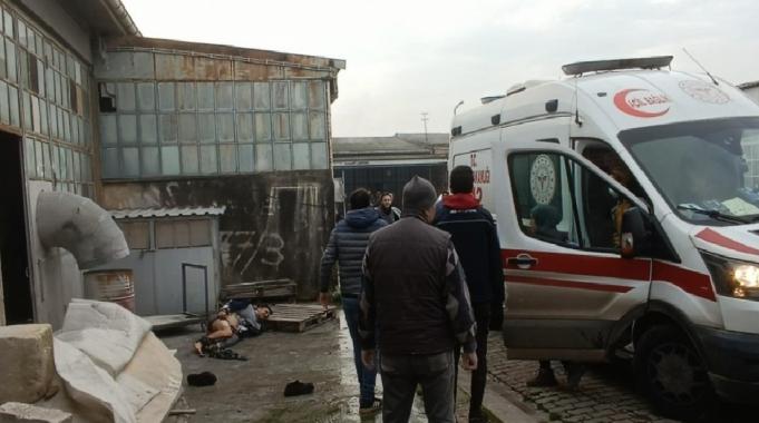 Balıkesir'de sobayı tutuşturmak isterken tiner patladı