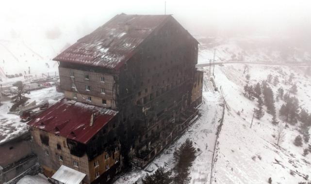 Bolu'da facianın yaşandığı oteldeki yangının itfaiye raporu