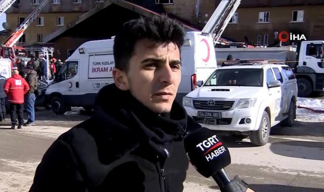 Bolu'daki otel faciasının tanıkları konuştu