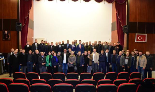 Bursa Yenişehir'de muhtarlarla ortak akıl toplantısı